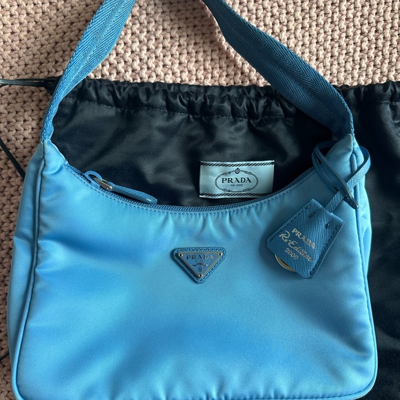 Blue Prada Mini Bag - Picture 8 of 10